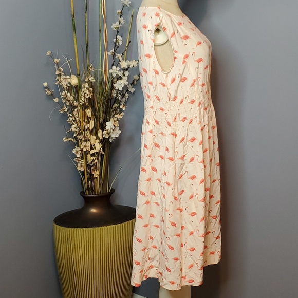 Kate Spade Flamingo Dress with pockets Size 2 - Picture 12 of 16